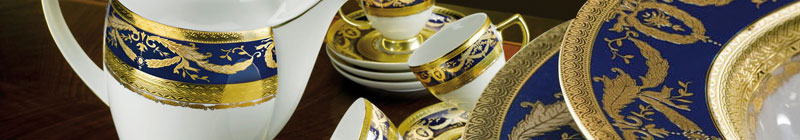 Imperial Gold Cobalt Sets