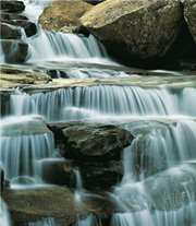 In the natural environment, the water is capable of attracting and consequently dissolving minerals which make up the rocks.