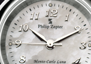 The dial of the Luna Lady Timepieces are unique, elegant and feminine.