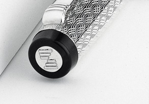 All Philip Zepter pens are crowned by the finely etched “Z” logo on the very top of the cap.