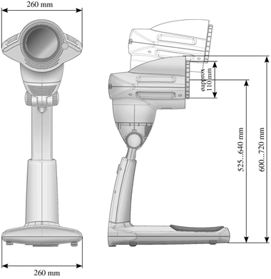 BIOPTRON PRO 1 technical data